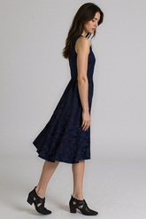 Kya Jacquard A-Line Dress